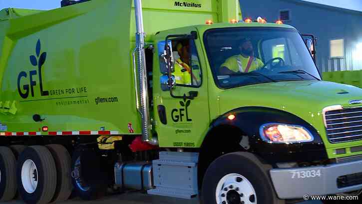 Trash collection to begin an hour early as heat wave approaches in Fort Wayne
