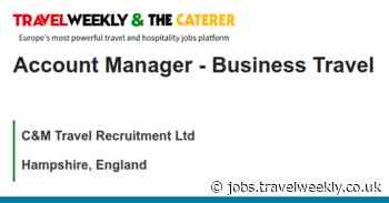 C&M Travel Recruitment Ltd: Account Manager - Business Travel