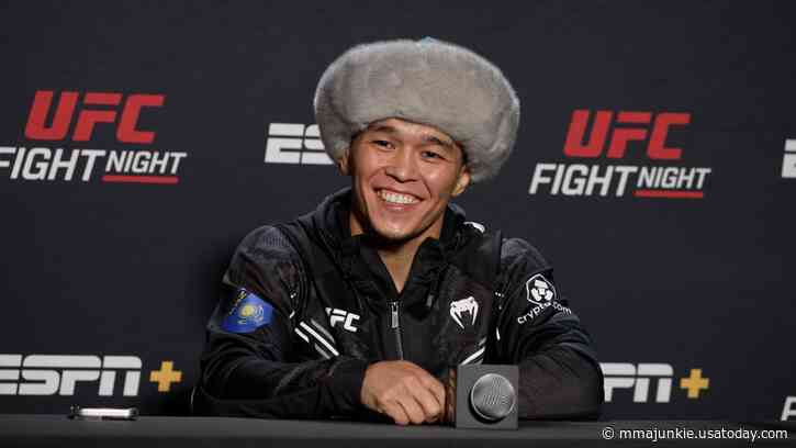 UFC on ESPN 58 winner Asu Almabayev: 'I know that my level is top five'