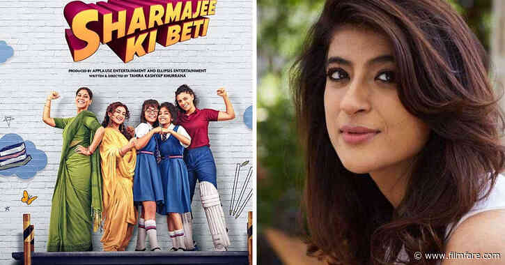 Tahira Kashyap makes her directorial debut with Sharmajee Ki Beti