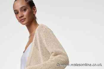 M&S selling 'holiday' cardigan that 'lifts' daytime outfits and 'complements' evening wear