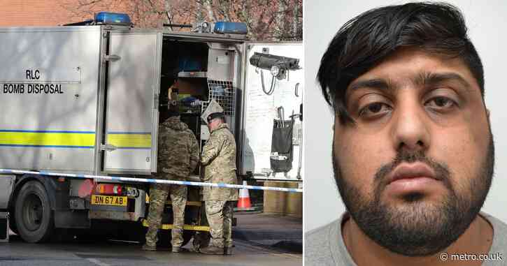 ‘Lone wolf terrorist’ talked down from hospital bomb plot by hero patient