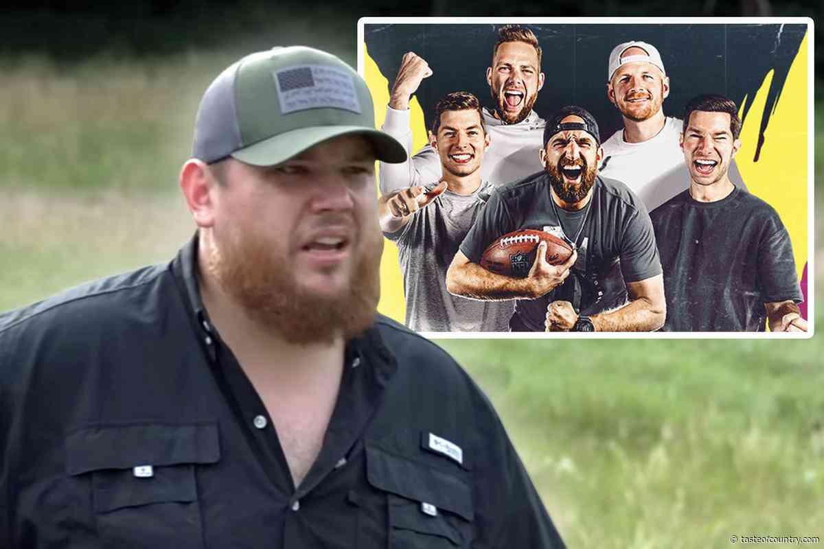 WATCH: Luke Combs Crashes Dude Perfect 'Dad Stereotypes' Video