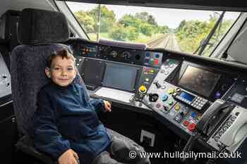 Six-year-old Tyler’s ‘awesome’ VIP all-access experience with Hull Trains