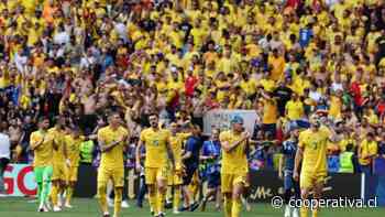 La celebración de Rumania en su estreno ante Ucrania en la Eurocopa 2024