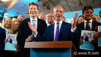 Nigel Farage’s Reform pledges £88bn in ‘radical’ tax cuts
