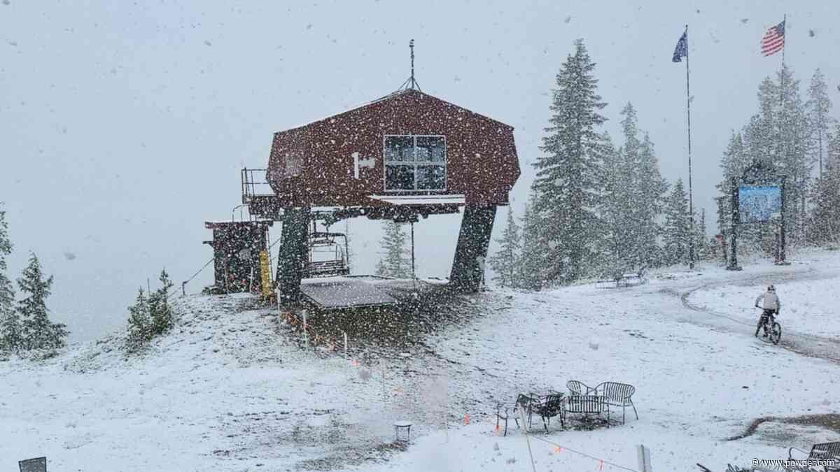 June Blizzard Blankets Northwest Peaks