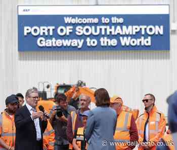 Sir Keir Starmer says Port of Southampton 'absolutely vital'