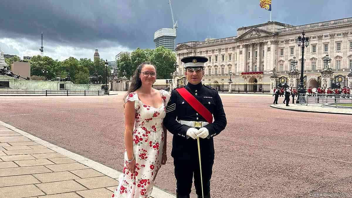From proposing marriage to serving the King in 15 minutes: How royal guard who popped the question to his girlfriend before dashing to Trooping the Colour parade carried out his secret mission with military precision