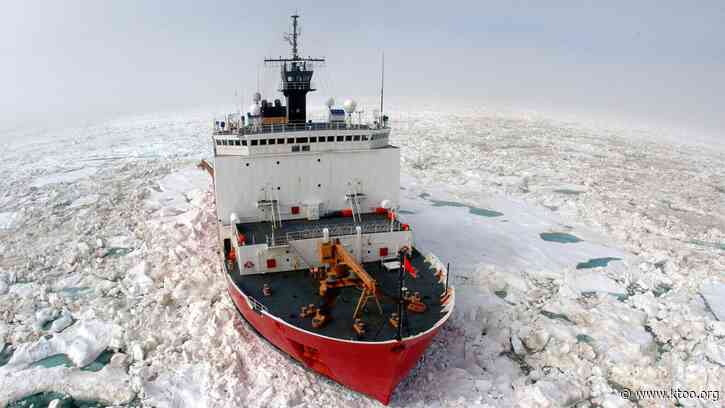 Coast Guard icebreaker Healy headed to Alaska for three Arctic research missions
