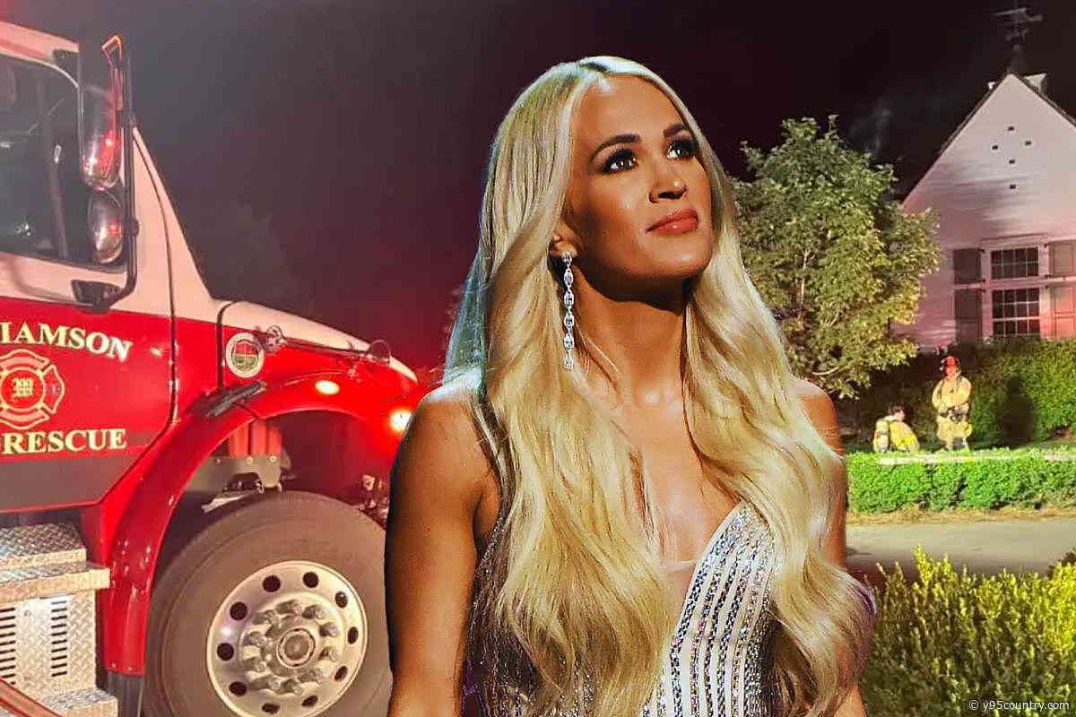 Carrie Underwood’s Home Catches Fire