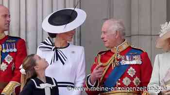 Balkon-Gespräch zwischen Prinzessin Kate und König Charles von Lippenleser enthüllt
