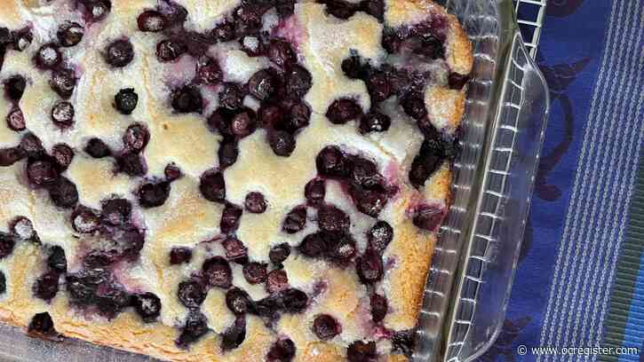 Recipe: Is it a blueberry cake or a cobbler? Either way, it’s delicious