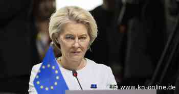Dinner beim EU-Gipfel: Ursula von der Leyen will erneut nominiert werden