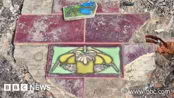 Tiles and coins found at city's youth club site