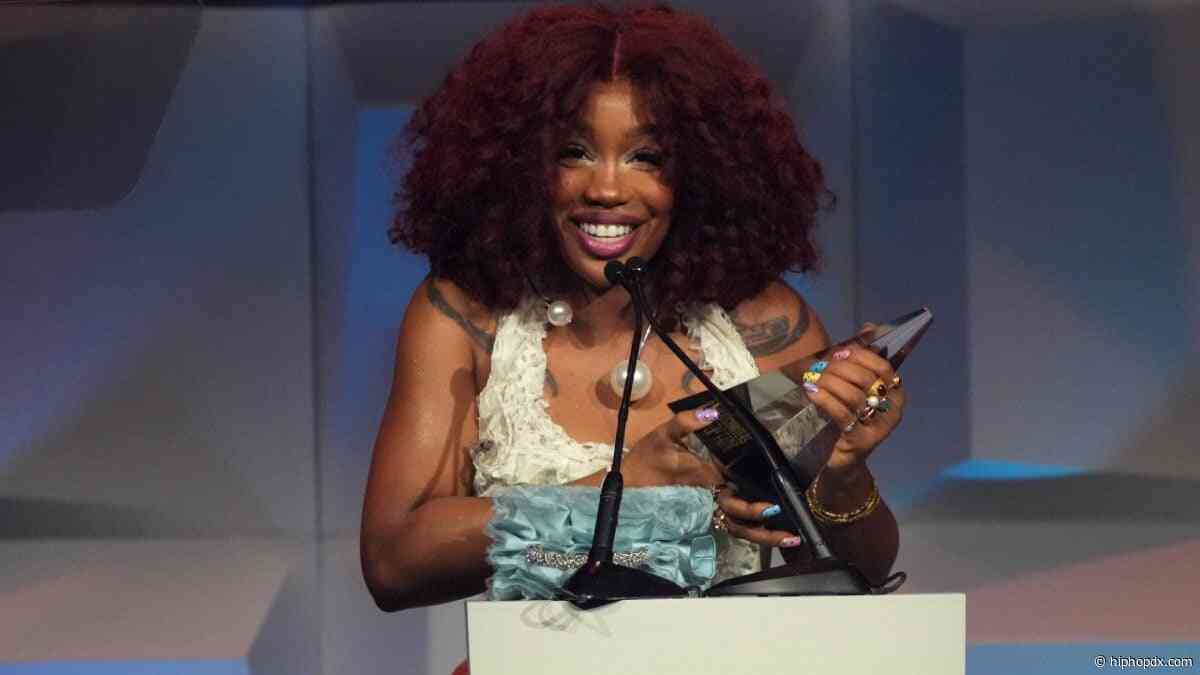 SZA's Impact On The Music Industry Honored At 2024 Songwriters Hall Of Fame Ceremony