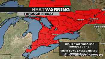 Heat dome will bring scorching temperatures to Toronto starting today. Here is why it is likely to get worse