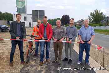 Hüllhorst: Fahrradweg an Alter Straße eingeweiht