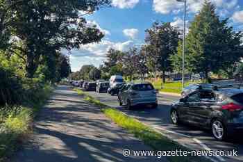 Colchester: traffic on St Andrews Avenue due to incident