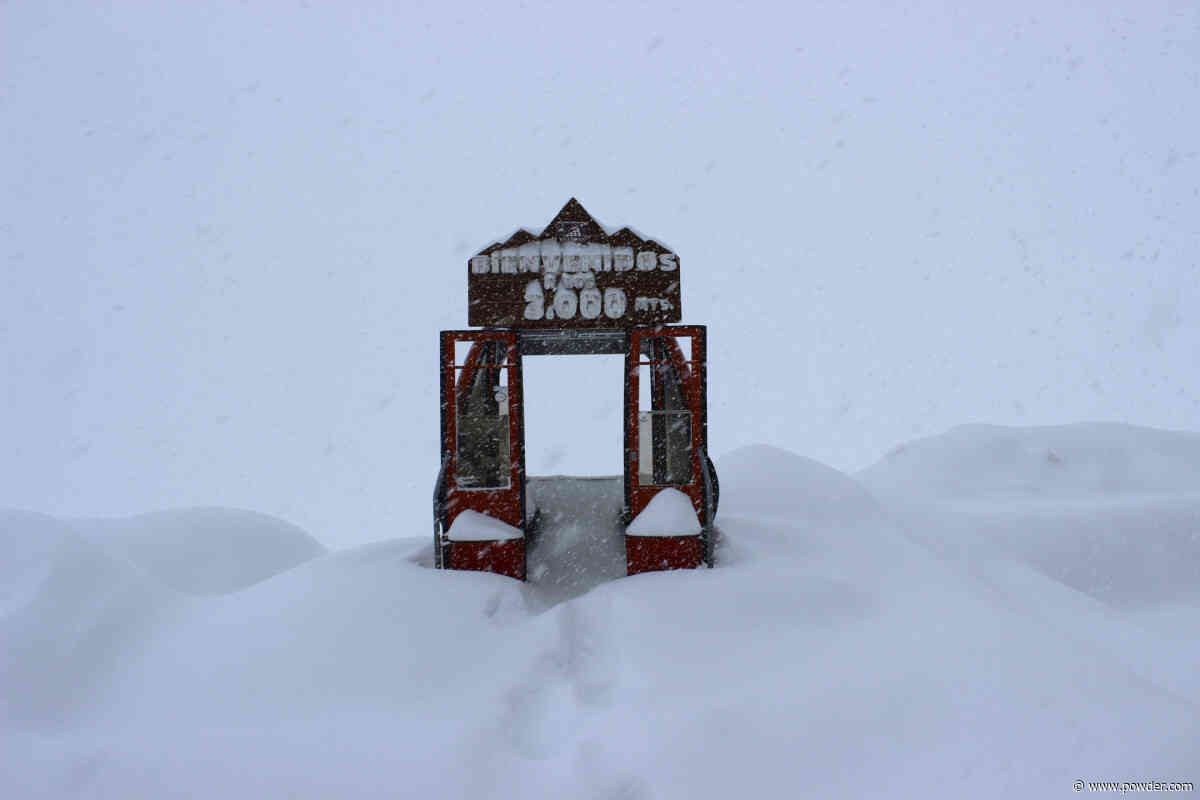 Epic Early Season Snowfall Transforms Valle Nevado