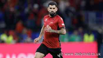 Albania defender Elseid Hysaj APOLOGISES after ducking out the way of Nicolo Barella's shot in Italy defeat and explains his reaction was a 'technical and instinctive error'