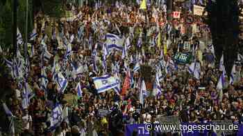 Nahost-Liveblog: ++ Erneut Proteste gegen Netanyahu-Regierung ++