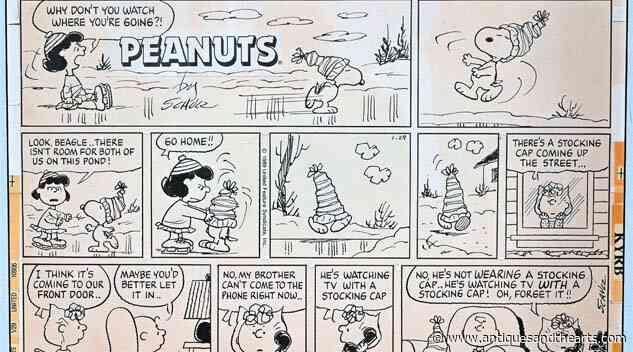 ‘Peanuts’ Comic Strip Skates To The Top For Helmuth Stone