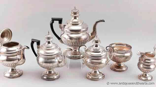 Baltimore Coin Silver Tea Service Serves Up Win For Eldred’s