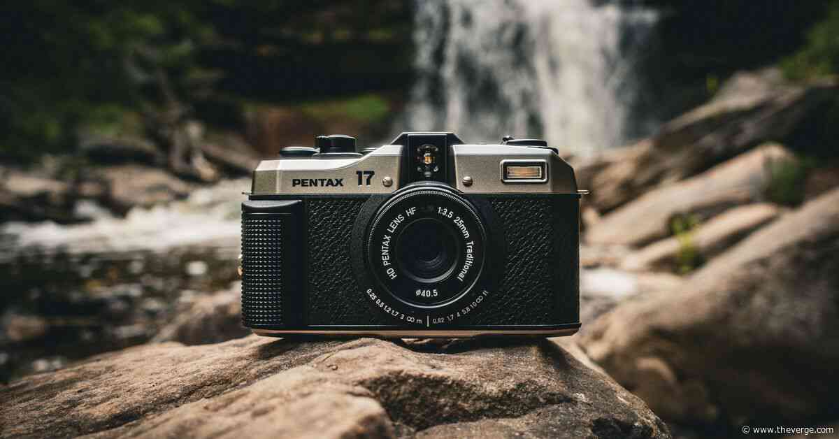 Pentax’s new 35mm film camera prioritizes style over quality