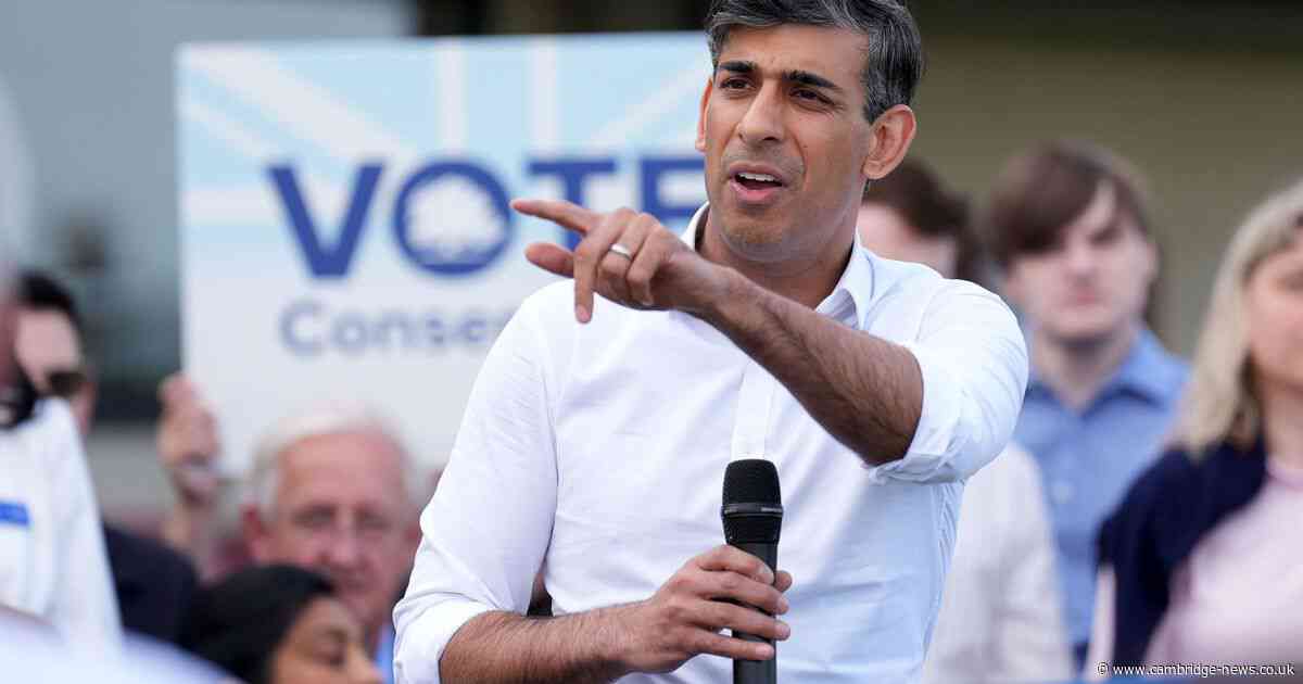 Rishi Sunak says during Cambridge visit he will 'consult communities' on East West Rail