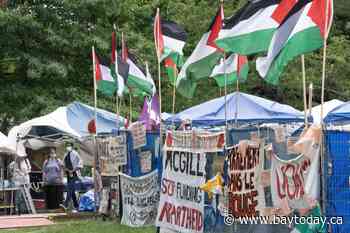 Program offering 'revolutionary education' begins at McGill pro-Palestine encampment