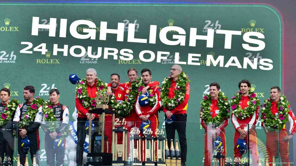 History Made | #WEC 24 Hours of Le Mans 2024 Highlights
