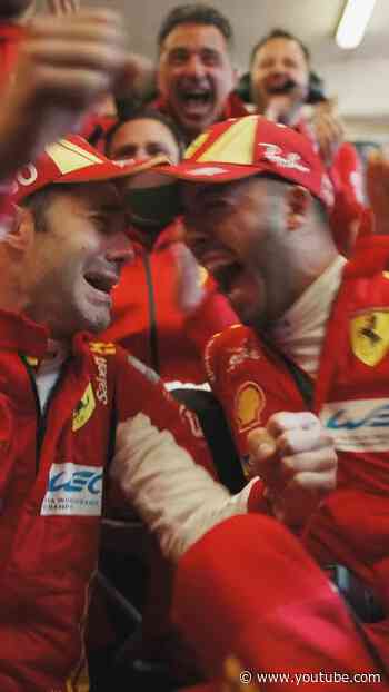 What it means to win #LeMans24 🥹#Ferrari499P #FerrariHypercar #WEC
