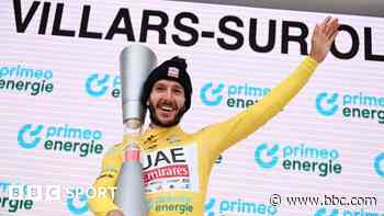 Yates holds off team-mate Almeida to win Tour de Suisse