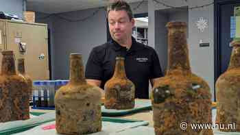 Archeologen vinden 35 flessen met kersen onder huis president George Washington