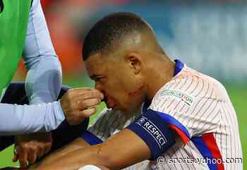 Kylian Mbappe taken to hospital following brutal injury in Euro 2024 match