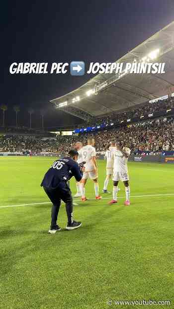 Gabriel Pec & Joseph Paintsil Link for Goal #lagalaxy #mls #soccer #futbol #goal