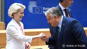 Keine Einigung bei EU-Gipfel: Von der Leyen muss weiter bangen