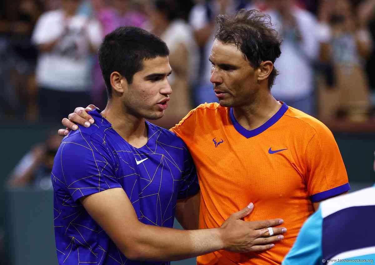 Carlos Alcaraz tells Rafael Nadal what he needs from him at Paris Olympics