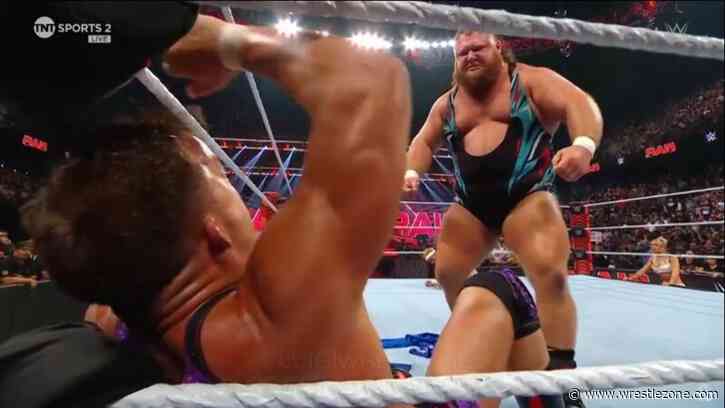 Otis Shoves Chad Gable, Walks Away With Maxxine Dupri And Akira Tozawa On WWE RAW