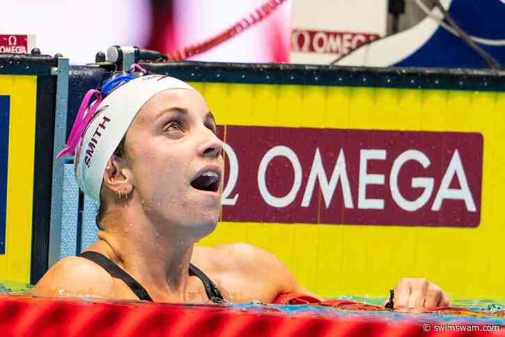 Regan Smith Resets 100 Backstroke American Record for the Second Time In Less Than A Month