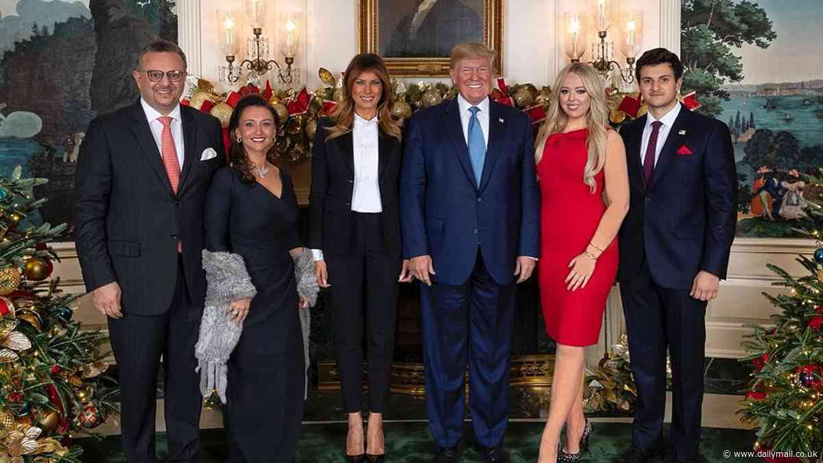 Trump turns to youngest daughter Tiffany and her Lebanese-born father-in-law to help flip key voting group furious with Biden