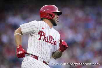 Schwarber homers twice, Turner gets 2 hits in return from IL to lead Phillies past Padres 9-2