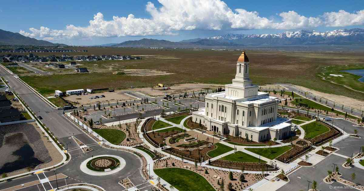 Here’s when you can tour this Utah temple that the LDS Church relocated after community backlash