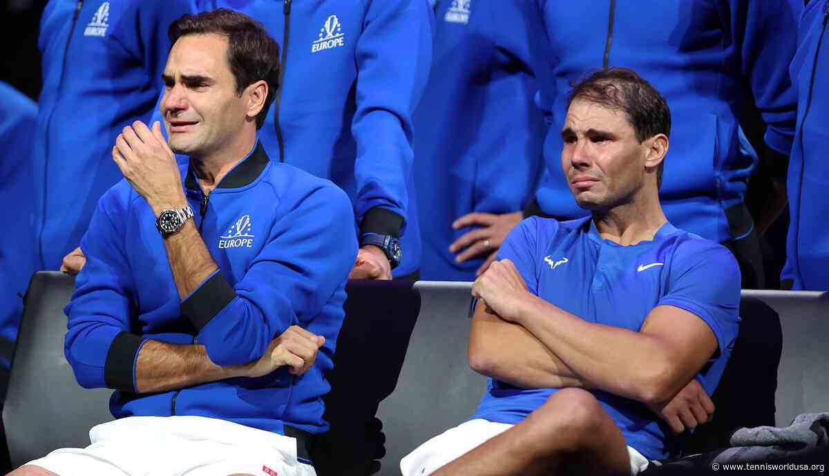 Roger Federer gets real on viral photo of him crying together while holding hands
