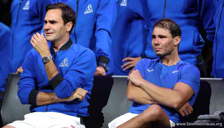 Roger Federer gets real on viral photo of him crying together while holding hands