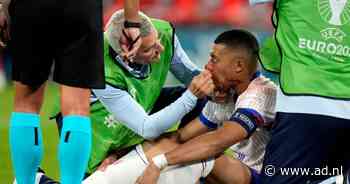Slecht nieuws over Kylian Mbappé in aanloop naar duel met Oranje: ‘Hij heeft zijn neus gebroken’