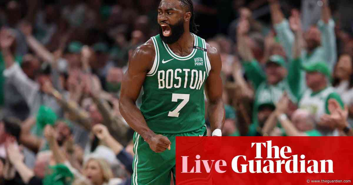 NBA finals 2024 Game 5: Boston Celtics beat Dallas Mavericks to win title – as it happened
