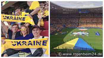 Fußball in Kriegszeiten: Wie Ukrainer aus der Region „ihr“ EM-Spiel in München erlebten
