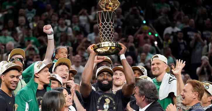 Jayson Tatum, Jaylen Brown lead Boston Celtics to their 18th NBA title